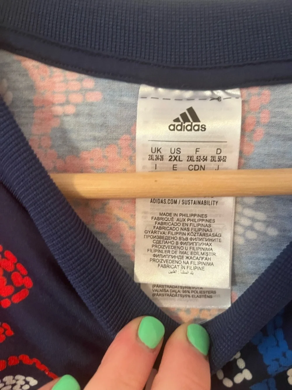 adidas x Farm Rio Crewneck Tee - Picture 2 of 4